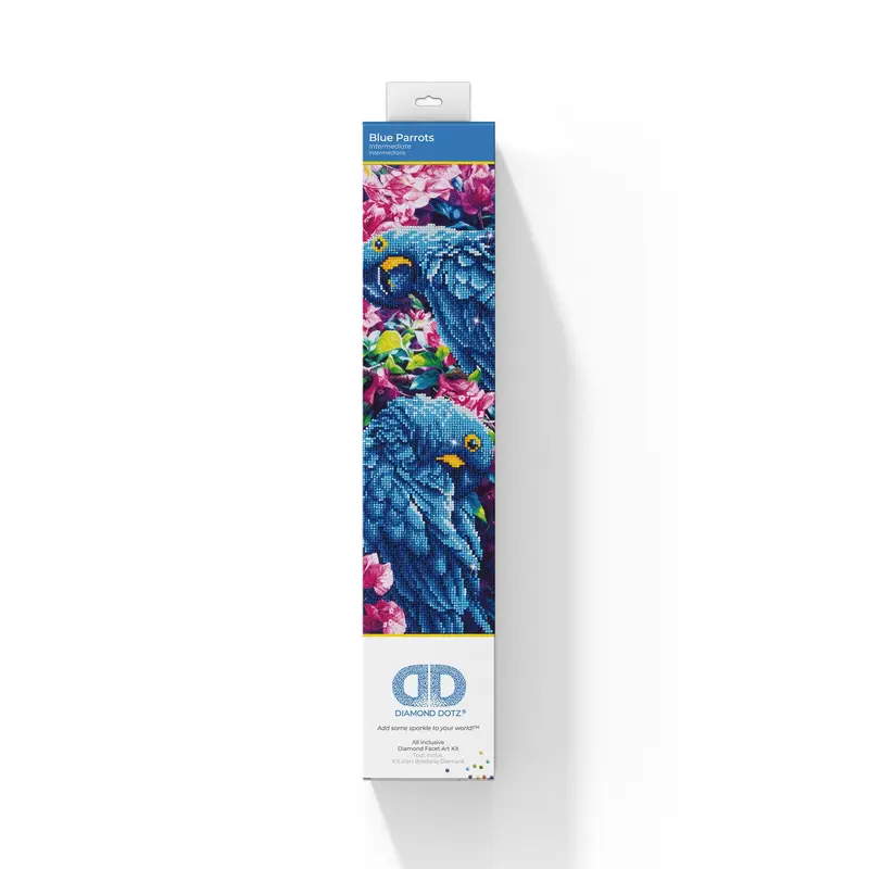 Diamond Dotz Kit - Blue Parrots