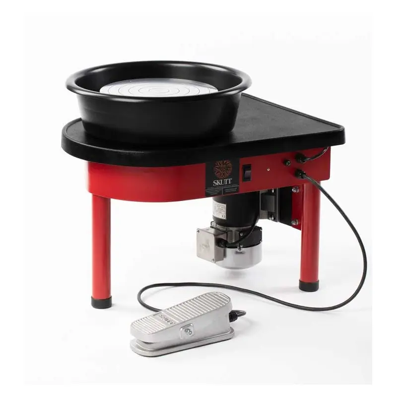 Skutt Potters Wheel Black and Red Prodigy with SSX