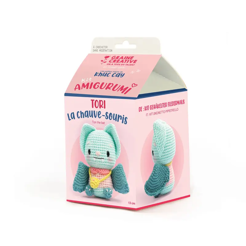 Minigurumi Crochet Kit - Bat