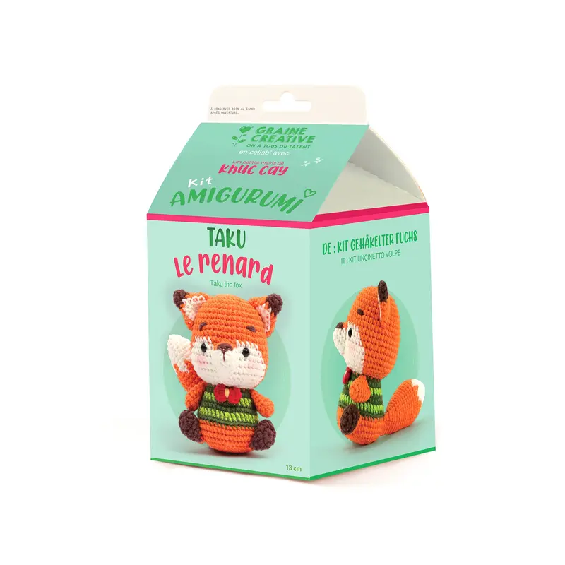 Minigurumi Crochet Kit - Fox