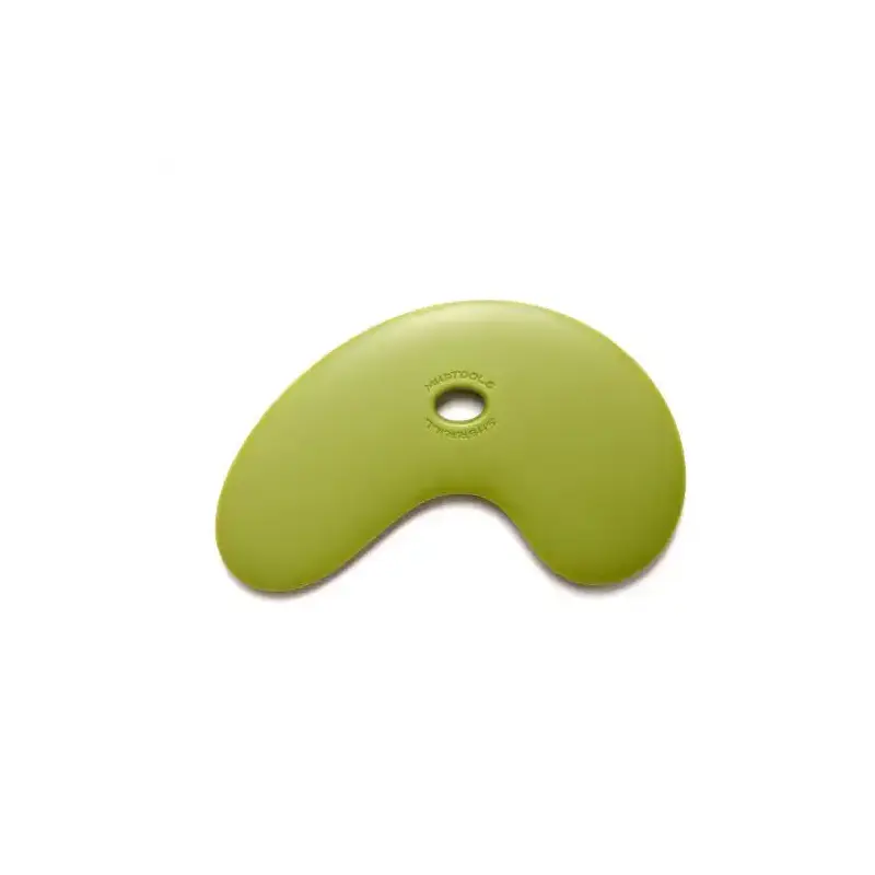 Sherrill Mudtools Medium Flex Small Bowl Rib - GREEN