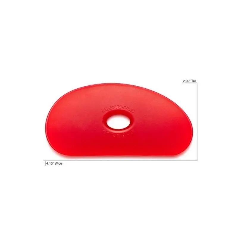 Sherrill Mudtools Very Soft Potters Rib - RED 5