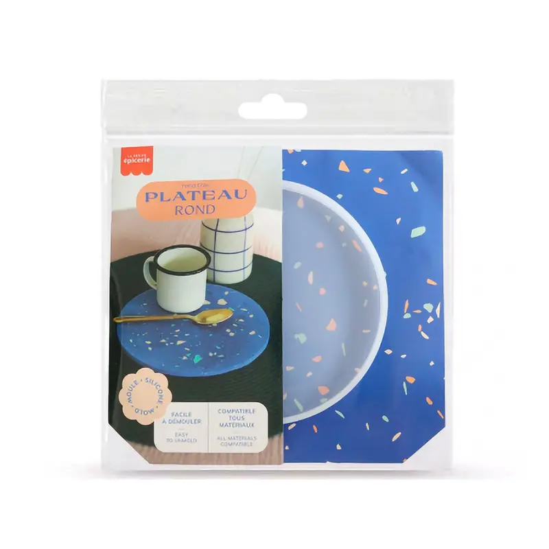 Silicone Mould - Medium Round Platter