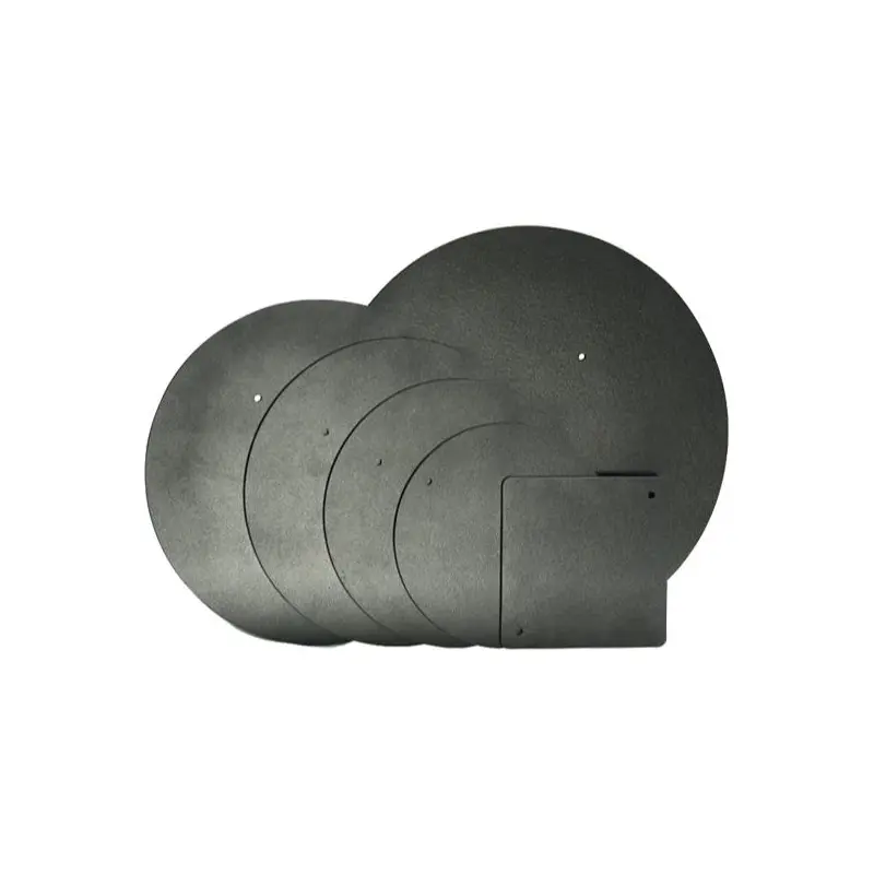 14" Round Black Plastic Bat For Potter's Wheel