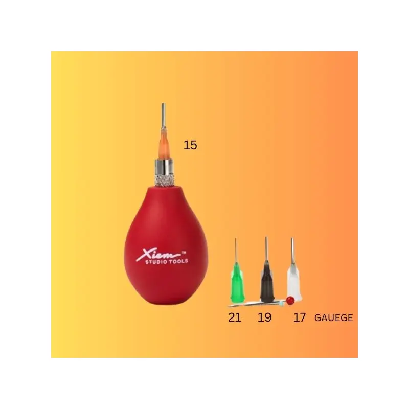 PA1OZ Xiem Tools Precision 1 oz Applicator Bulb With 4 Tips