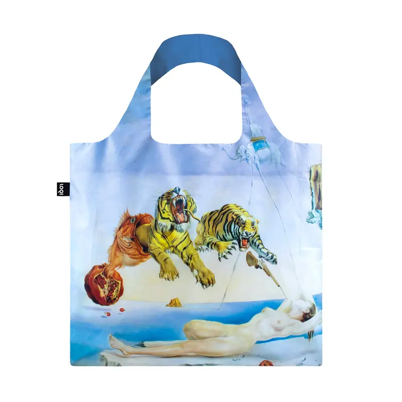 Tote Bag - Dream Caused by the Flight of a Bee by Salvador Dal
