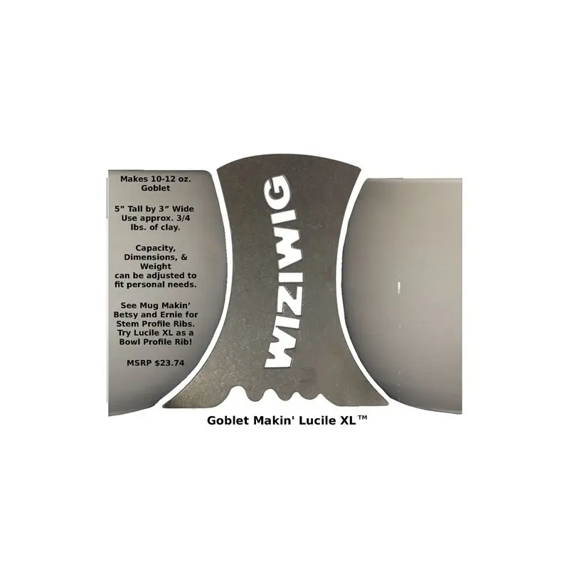 Wiziwig Profile Rib Goblet Makin' Lucile XL