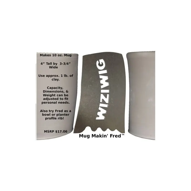 Wiziwig Profile Rib Mug Makin' Fred