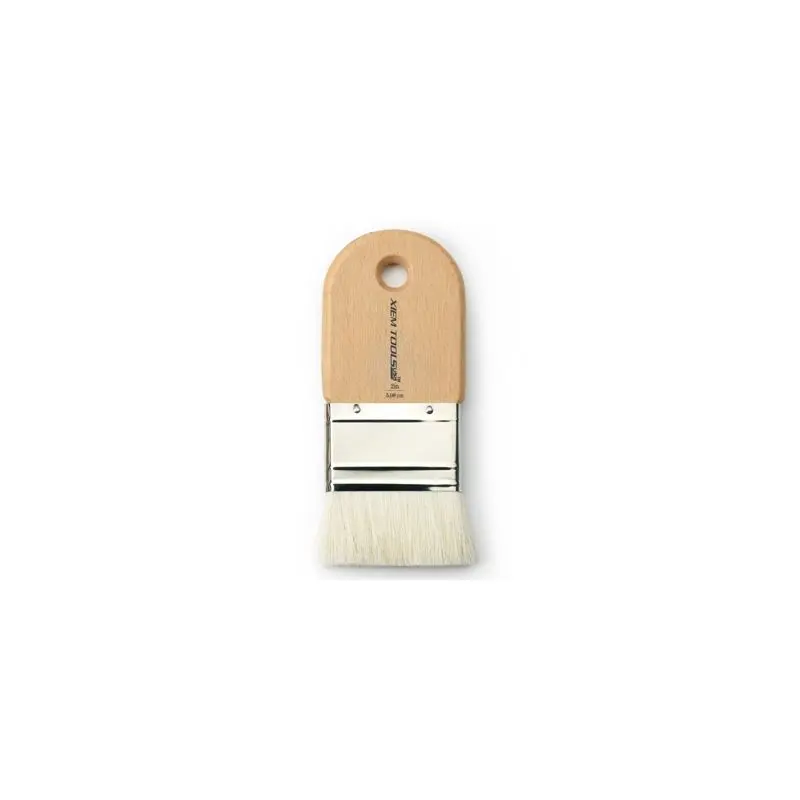 GB2 Xiem Tools Short Cut Glaze Brush 2" High Quality Goat Hair