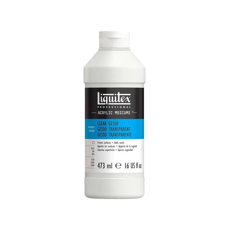 Liquitex transparent gesso