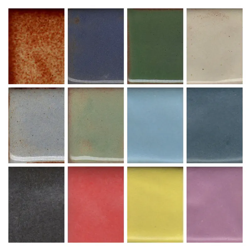 Coyote Glazes Satins and Shinos