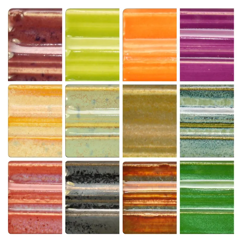 Spectrum Glaze 1100 series Glazes Cone 4-6 (1166 to 1199)