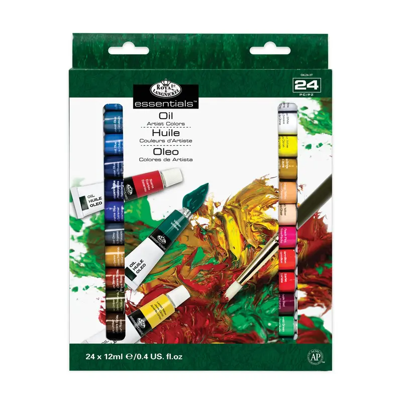Essentials Oil Paint Set - 24 x 12 ml