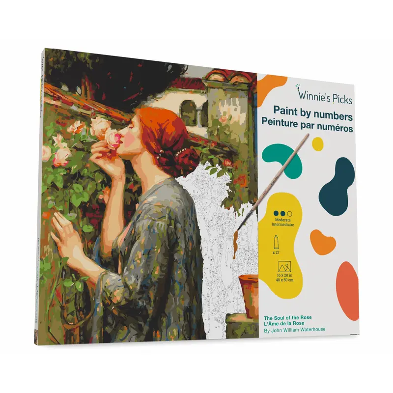 Paint by Numbers - The Soul of the Rose