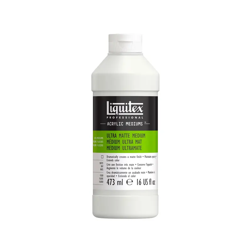 Ultra-Matte Fluid Medium - 16 oz
