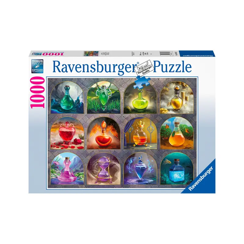 1,000-Piece Puzzle - "Magical Potions"
