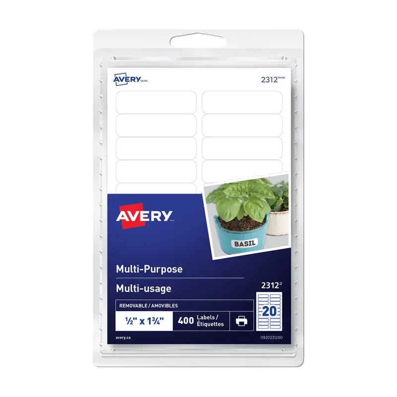 400-Pack Multi-Purpose Labels