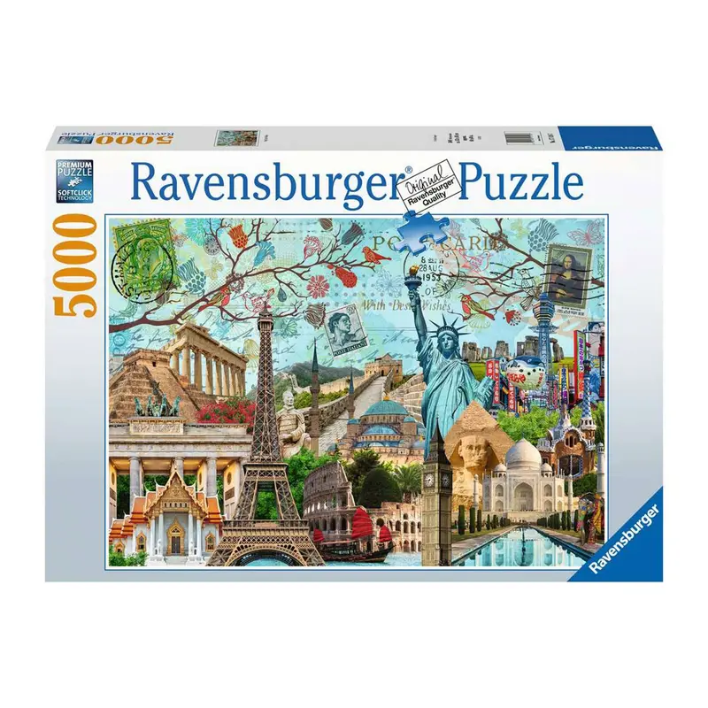 5,000-Piece Puzzle - "Big City Collage"