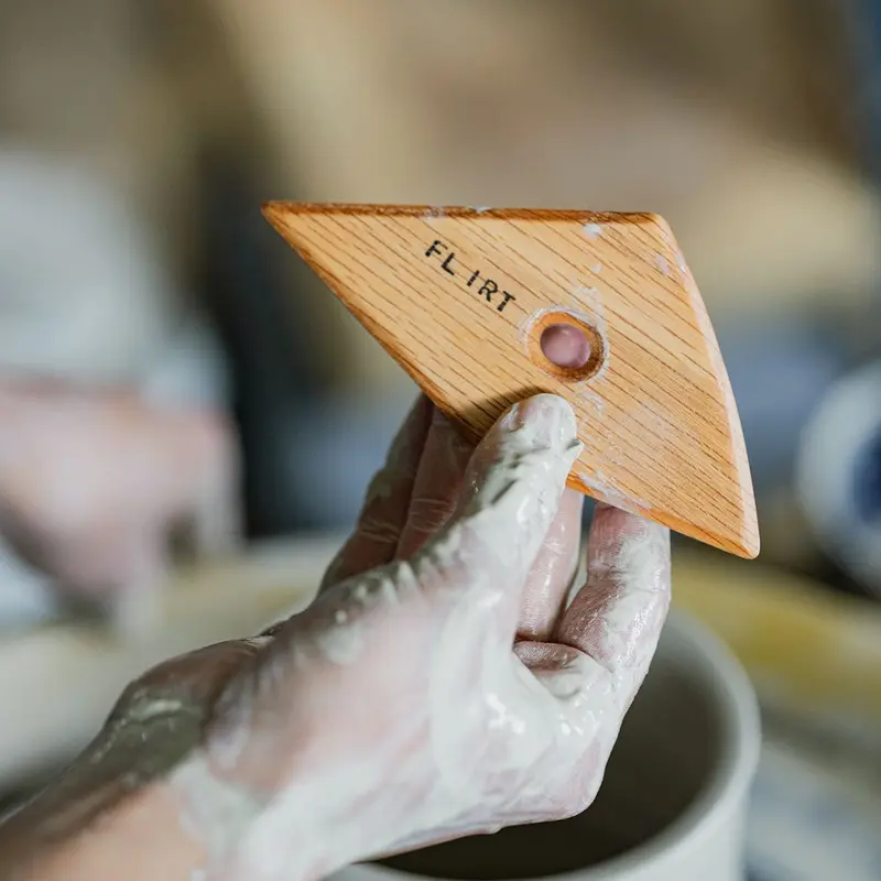 Dirty Girls Pottery Tools The Flirt Wooden Rib