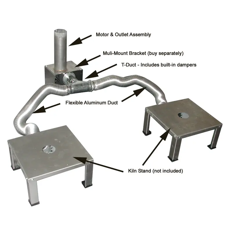 L&L Vent-Sure Kiln Vent Doubler Accessory