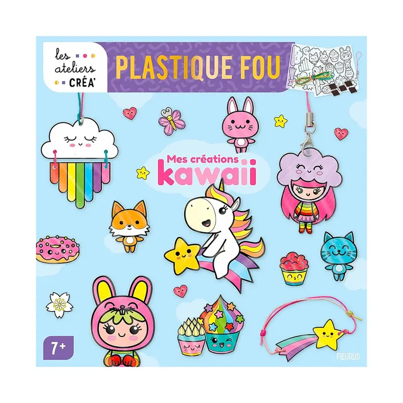 Plastique fou : Mes crations kawaii - French Ed.