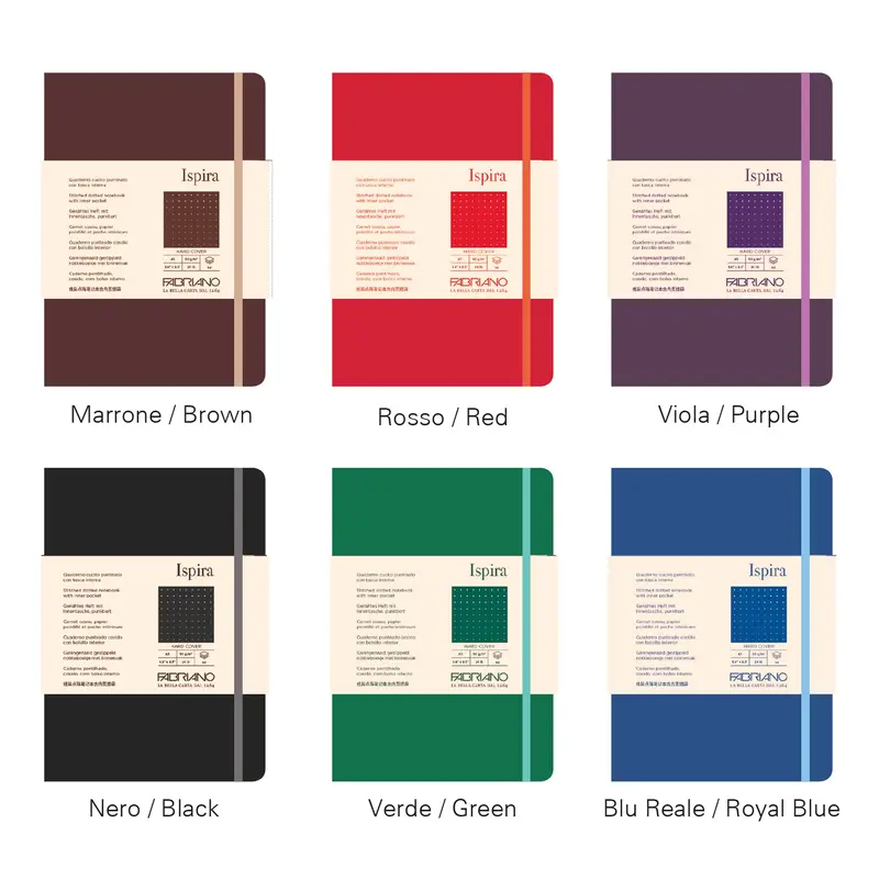 Ispira Stitch-Bound Notebook - Hard Cover