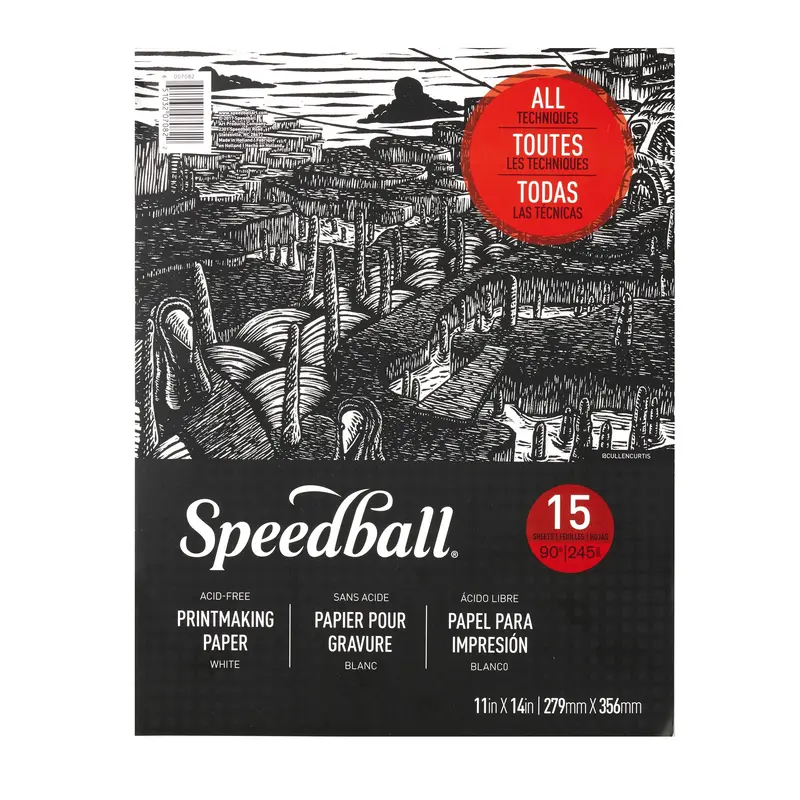 Printmaking Paper Pad - 11 x 14 in