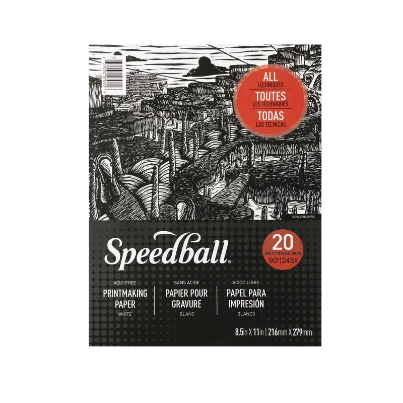 Printmaking Paper Pad - 8.5 x 11 in