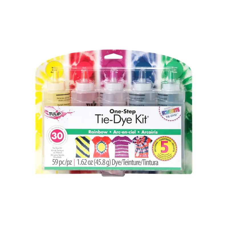 One-Step Tie Dye Kit - Rainbow