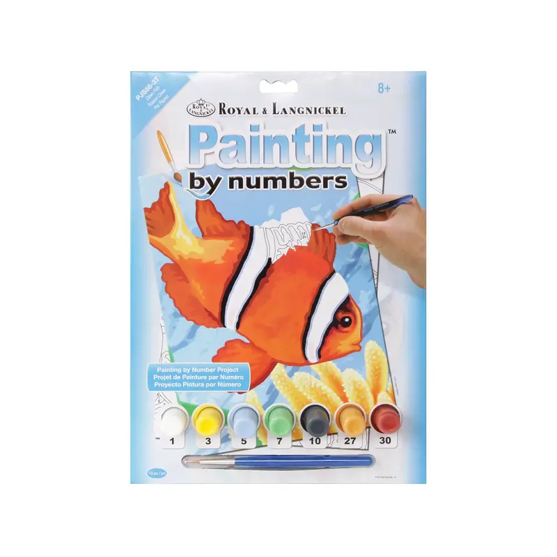 Painting by Numbers  Clown Fish