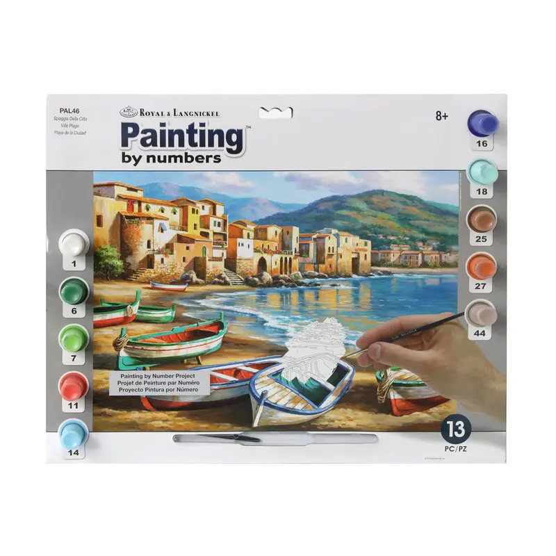 Painting by Numbers - Spiaggia della citt