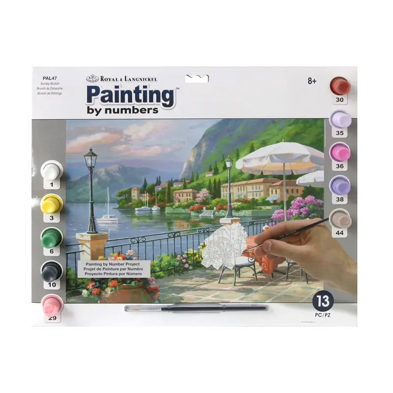 Painting by Numbers - Sunday Brunch