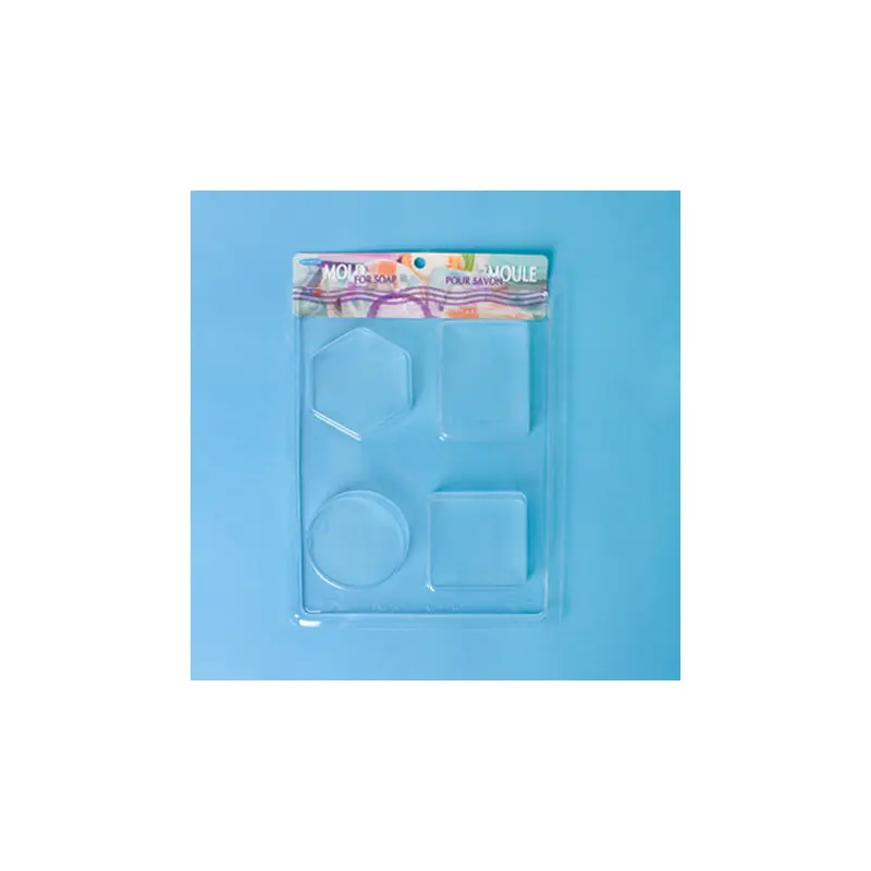 Soap mold - 4 shapes