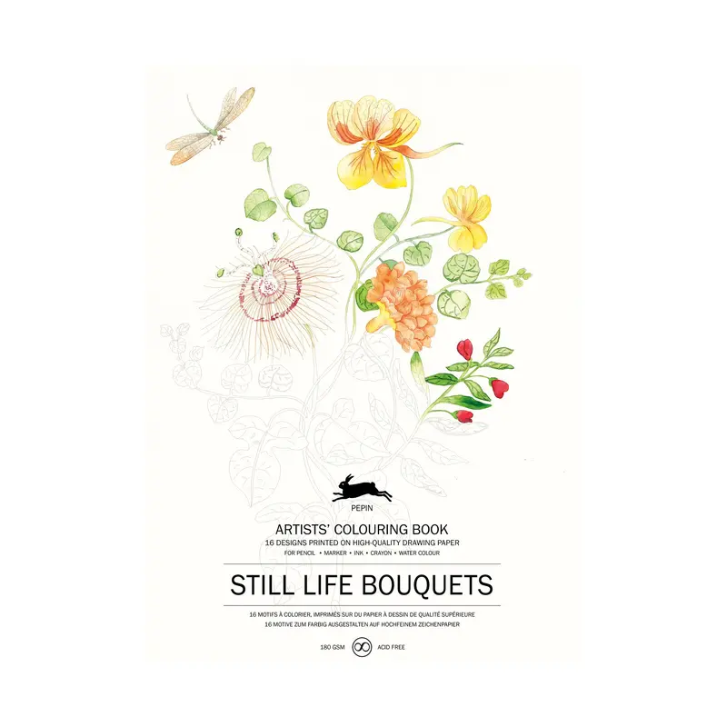 Artists' Colouring Book: Still Life Bouquets