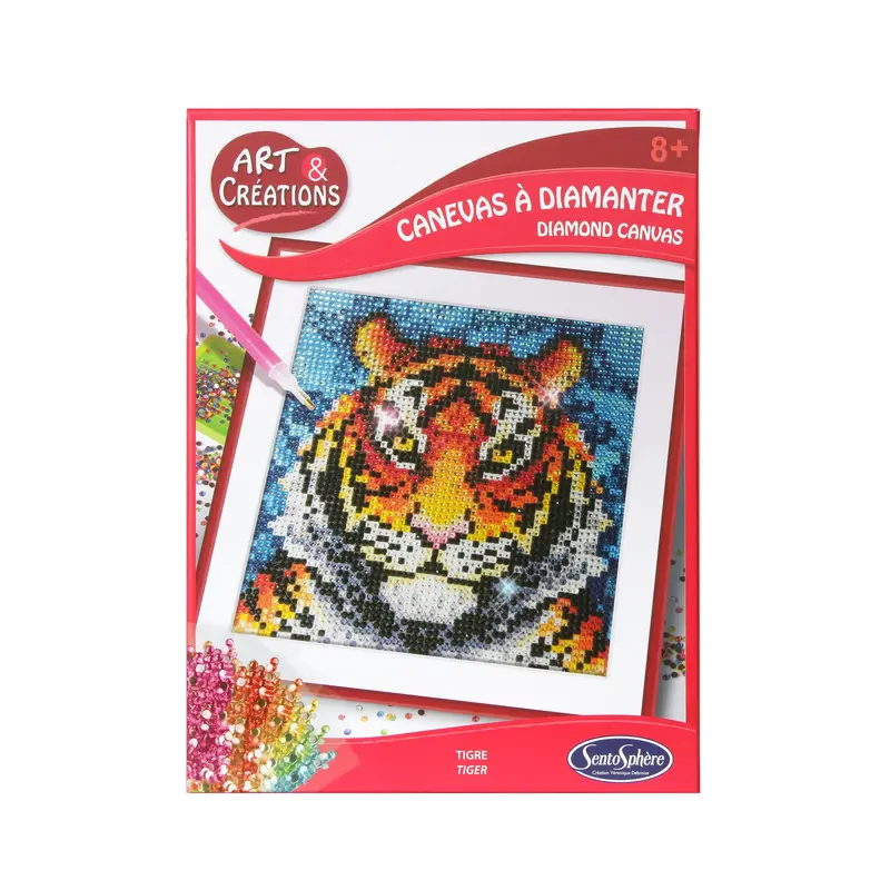 Diamond Canvas Creative Kit - Opaque Tiger