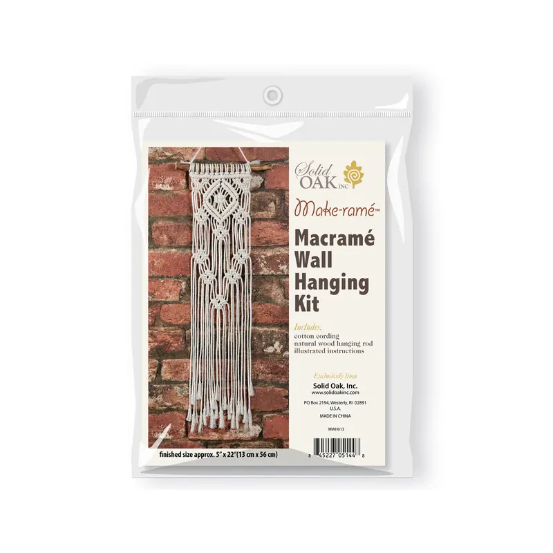 Macram Wall Hanging Kit - Lacy Square