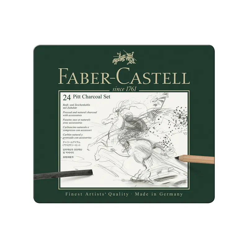 PITT Charcoal Set  24 Pieces