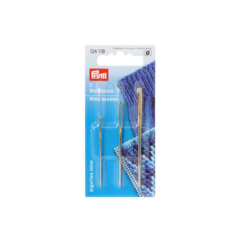 Wool Needles Prym - pack of 3