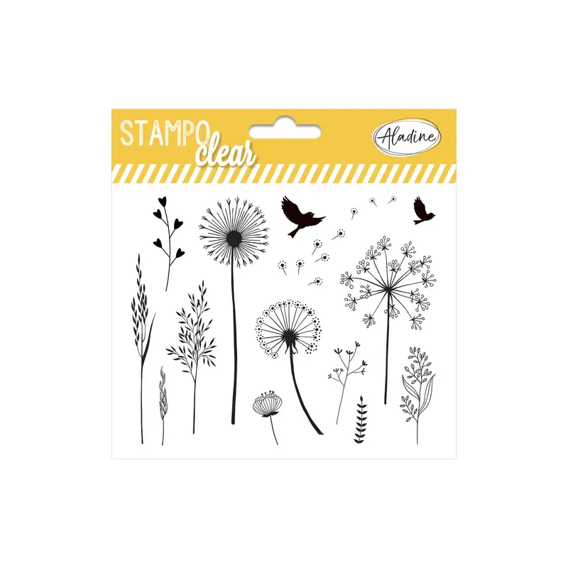 Stampo Clear Stamps  14, Grass