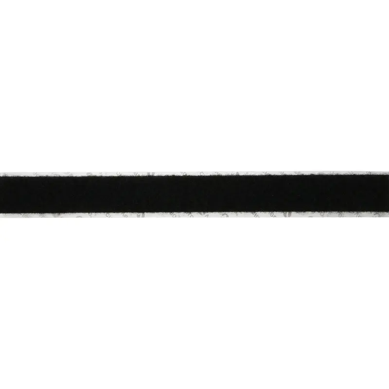 Velcro Loop - black female, 1 in