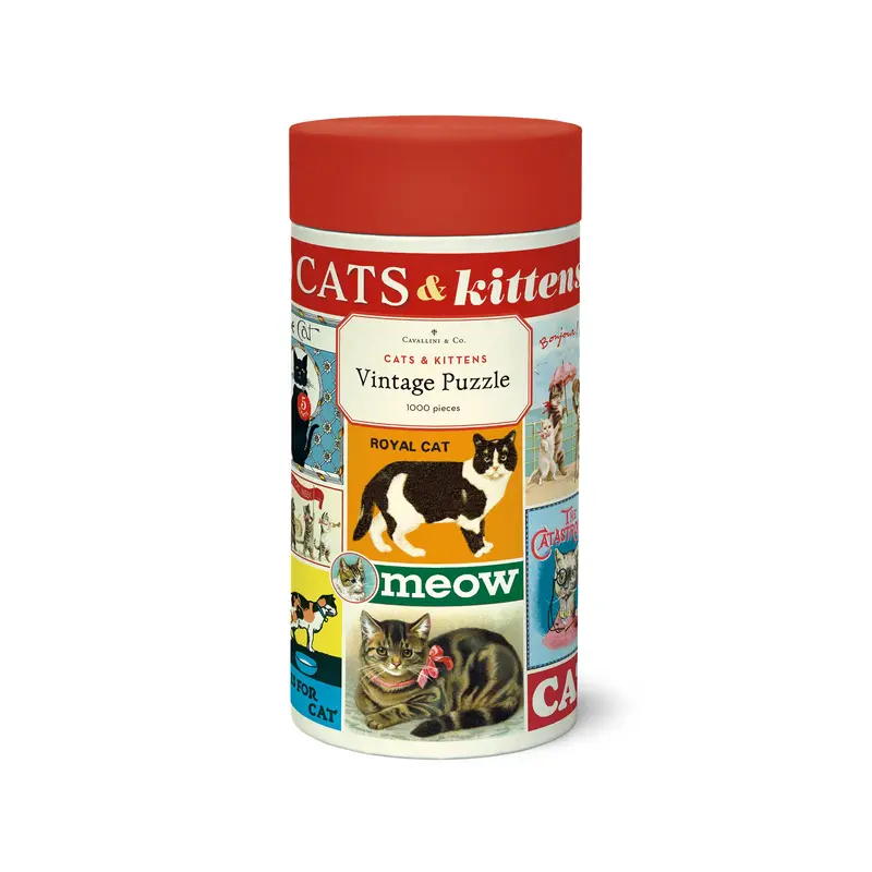 1,000-Piece Puzzle - "Cats"