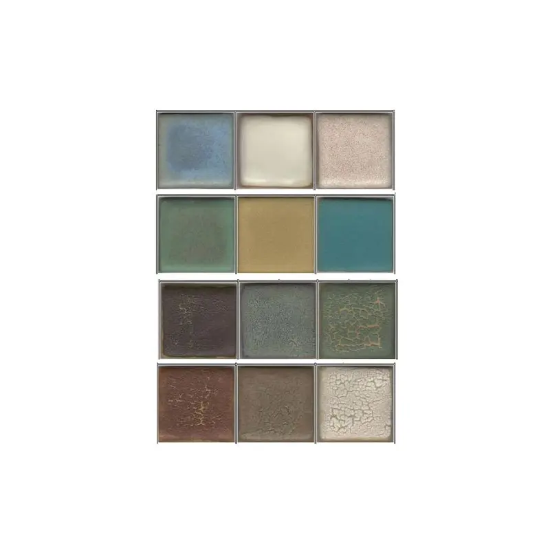 Coyote Glaze Sample Set #4 - Mattes And Crawls