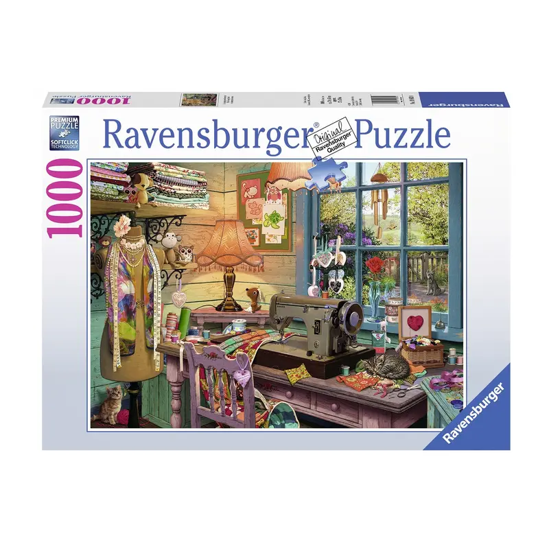1,000-Piece Puzzle - "The Sewing Shed"