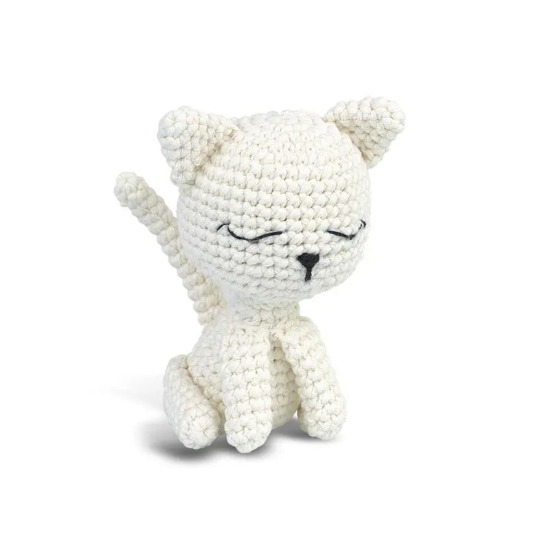 Amigurumi Crochet Kit - Nugget the Kitten