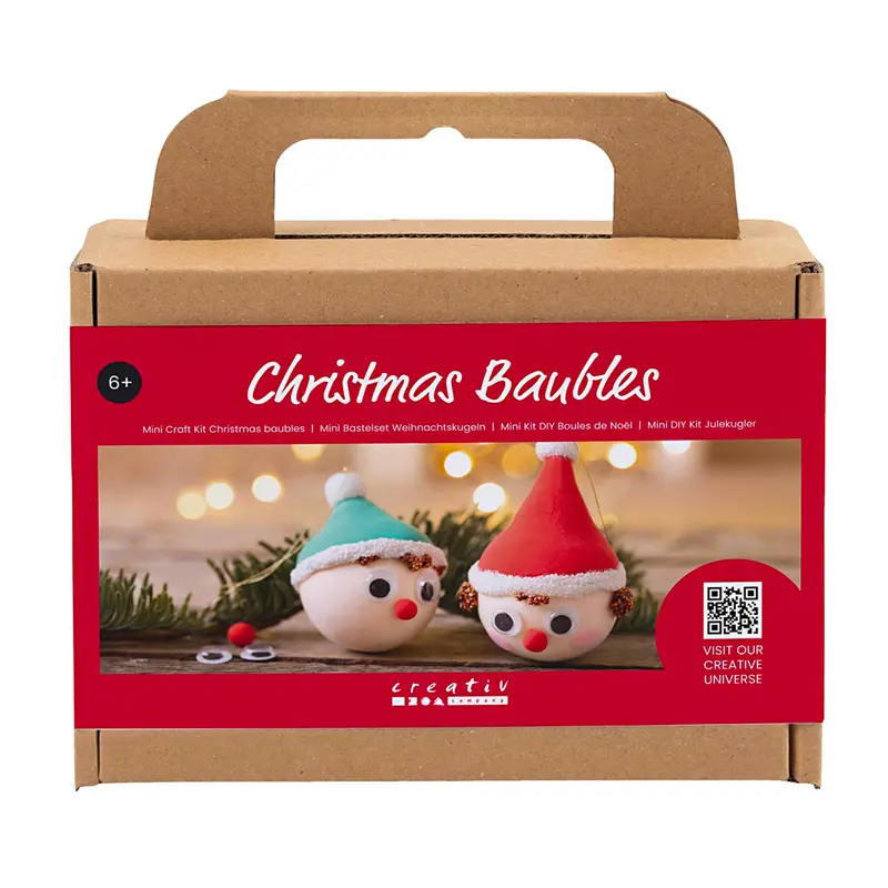 Mini Christmas Bauble Kit - Elves