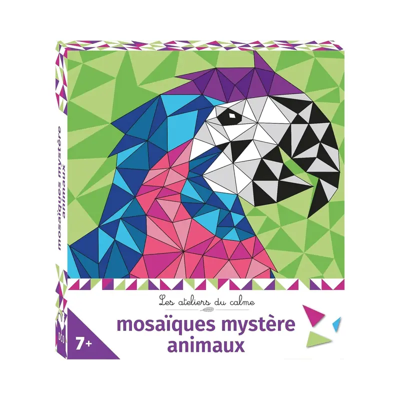Mosaques mystres animaux - French Edition