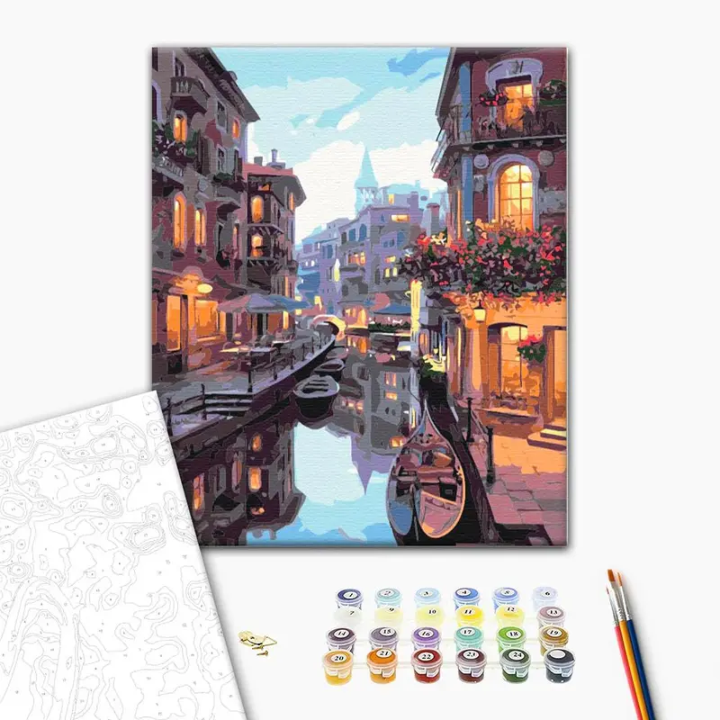 Paint by Numbers Kit - "Venice"