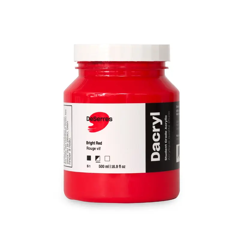 Dacryl Student:Grade Acrylic : High Viscosity - Primary Yellow