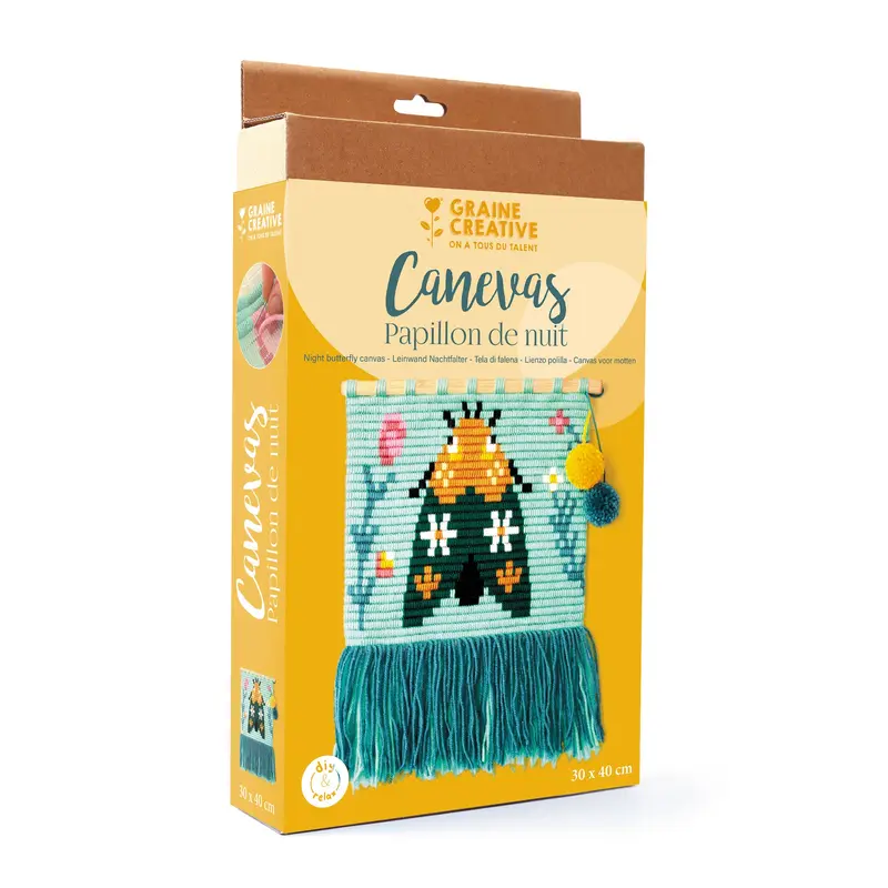 DIY Canvas Kit - Moth