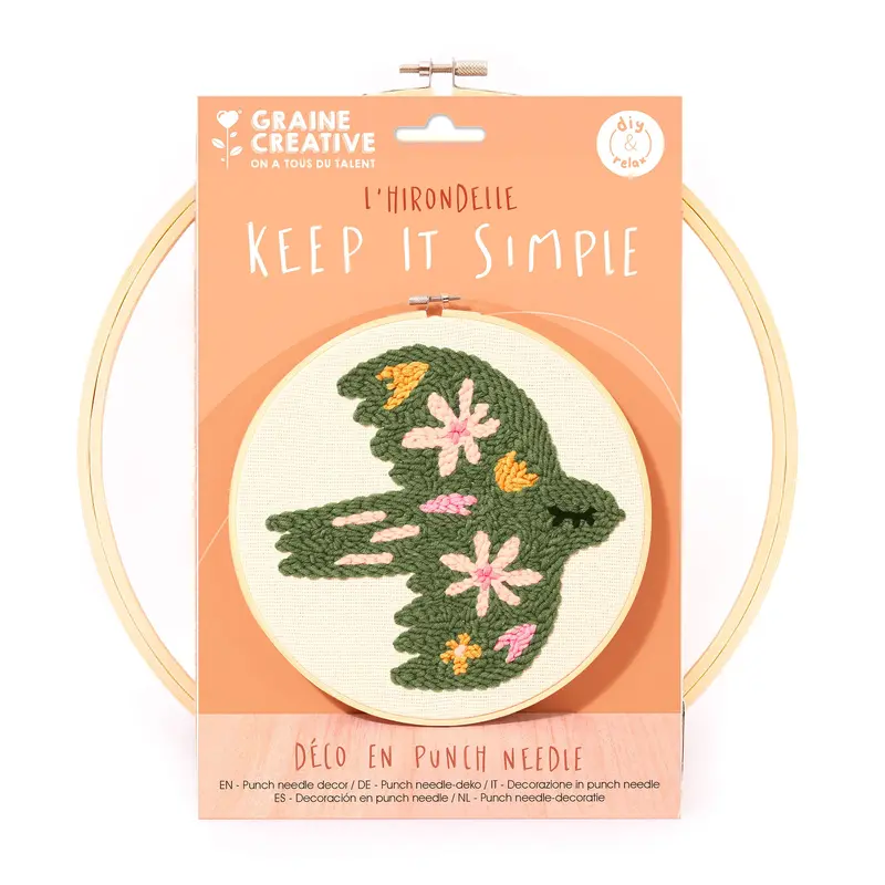 Punch Needle Kit - Bird